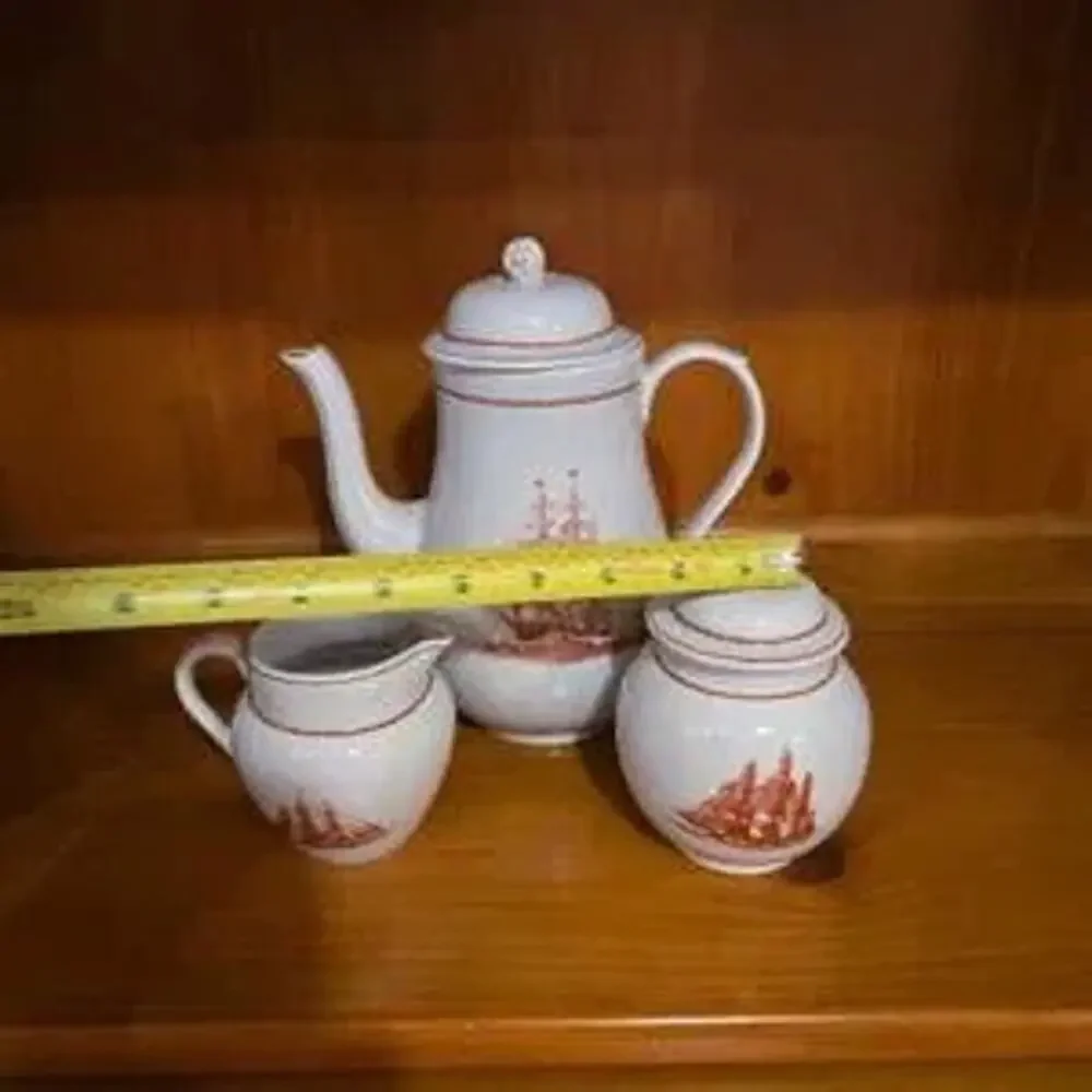 Wedgewood Flying Cloud Teapot Set - Georgetown Collection - England